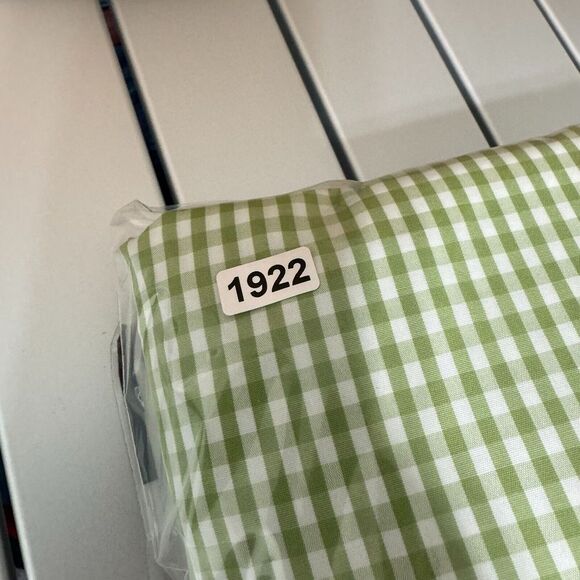 Tailorbyrd Shirt Mens Medium Green Gingham Plaid Flamingo Button Up* - Picture 12 of 12